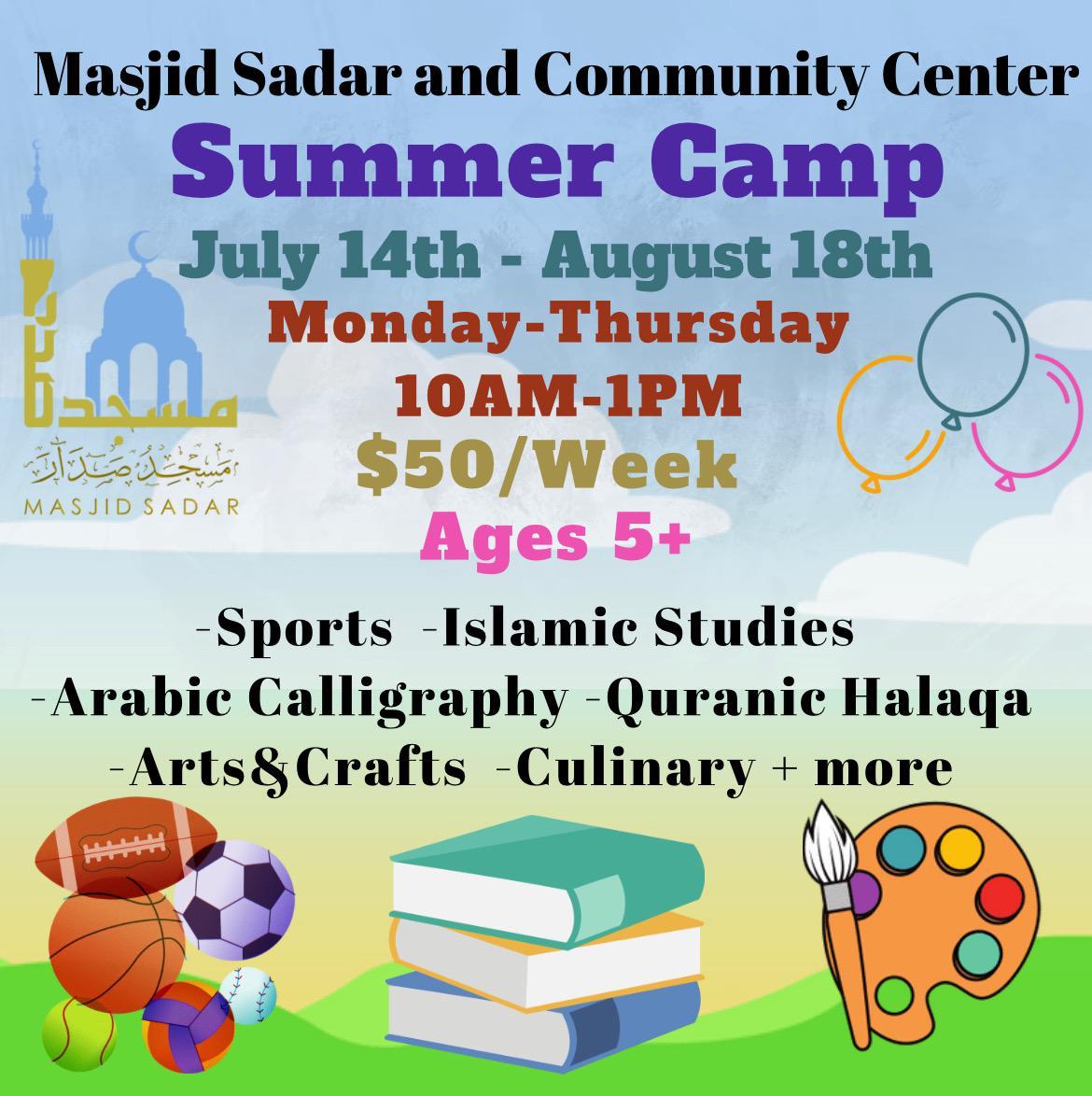 Masjid Sadar Summer Camp 2022