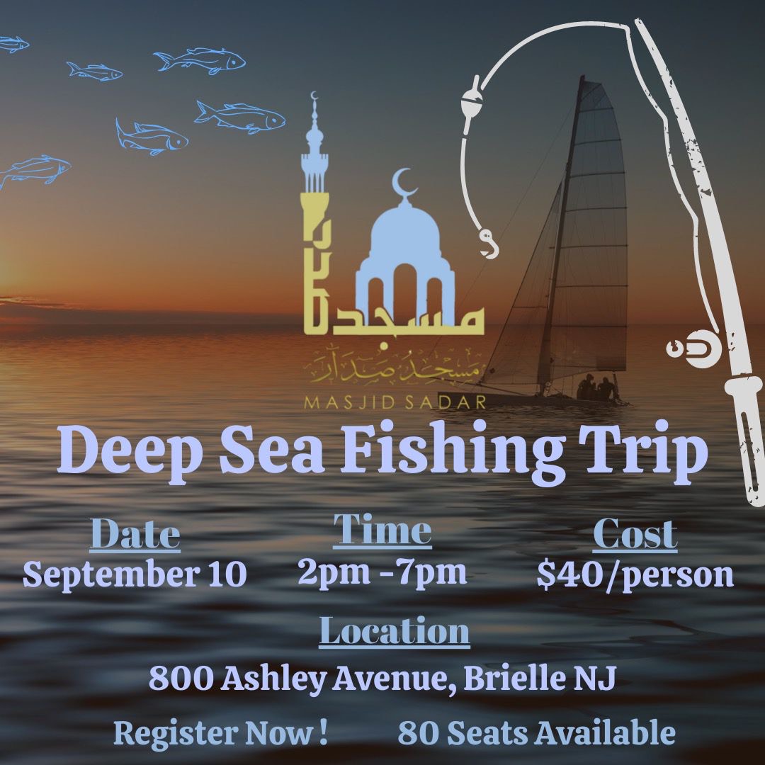 Deep Sea Fishing Trip | September 10