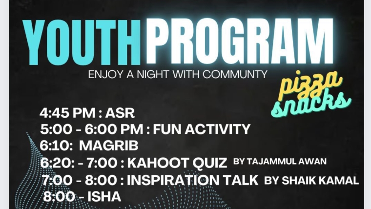 Youth Program | October 31st