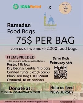 Ramadan Food Bag Drive