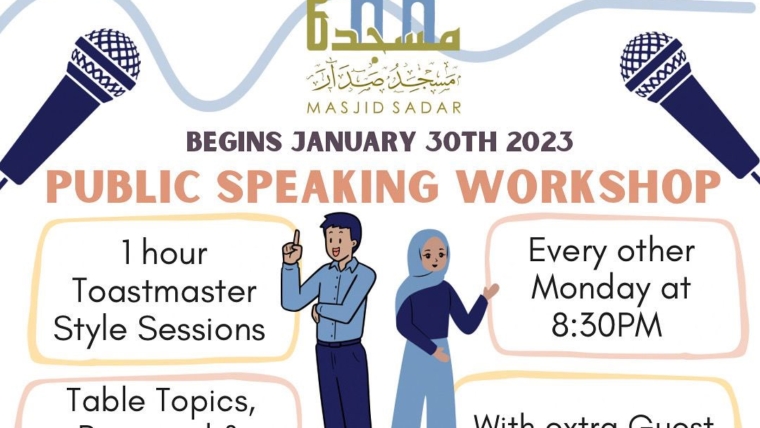 Public Speaking Workshop