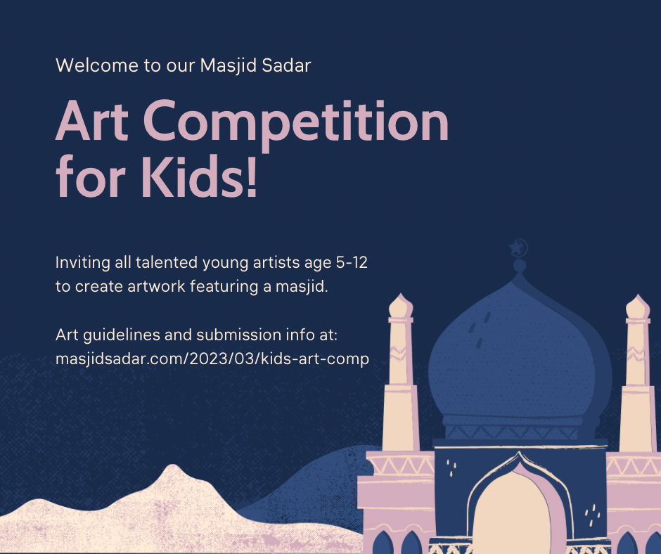 Kids Art Competition! | Due April 6